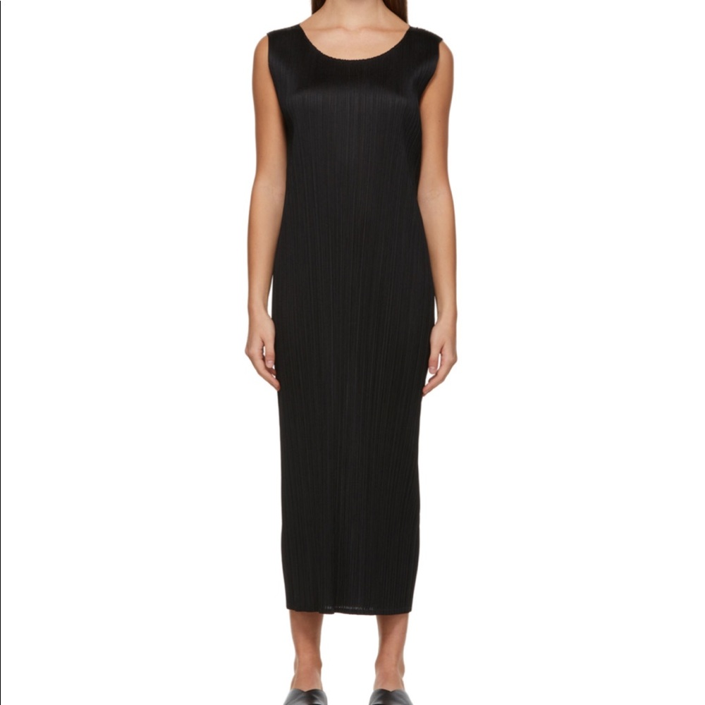 Pleats Please sleeveless basics dress